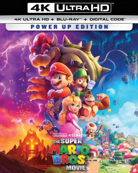 The Super Mario Bros. Movie [Includes Digital Copy] [4K Ultra HD Blu-ray/Blu-ray]