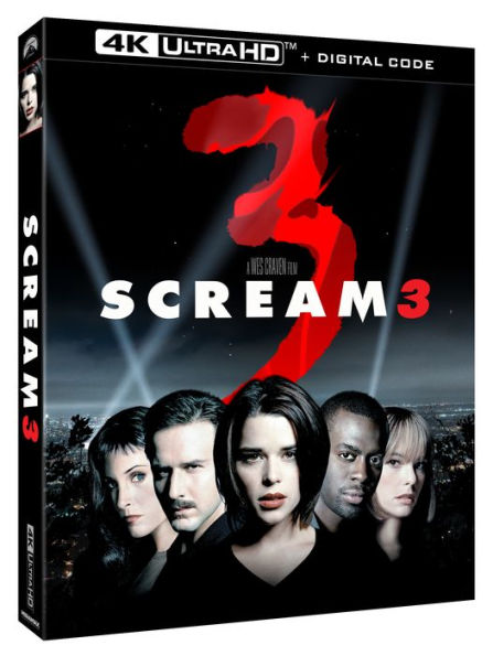 Scream 3 [Includes Digital Copy] [4K Ultra HD Blu-ray]