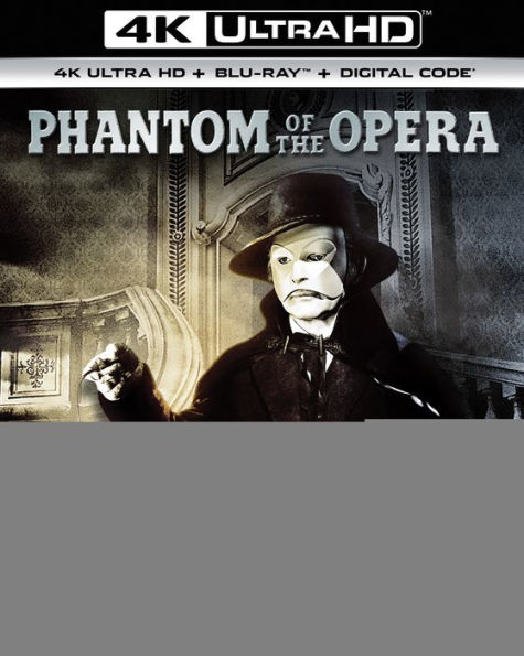 Phantom of the Opera [Includes Digital Copy] [4K Ultra HD Blu-ray/Blu-ray]