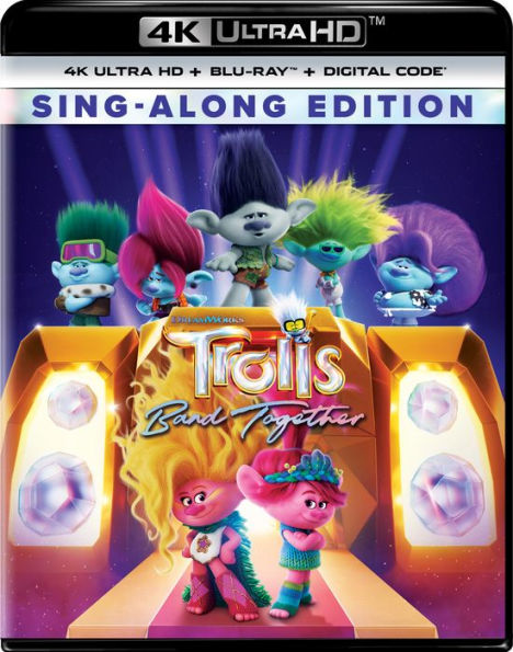 Trolls Band Together [Includes Digital Copy] [4K Ultra HD Blu-ray/Blu-ray]