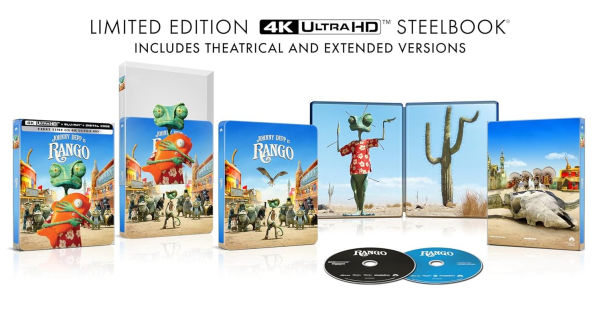 Rango [SteelBook] [4K Ultra HD Blu-ray]