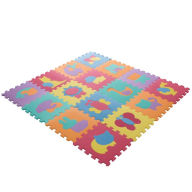 Title: Hey! Play! Foam Floor Animal Puzzle Learning Mat