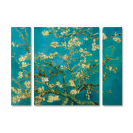 Title: Vincent van Gogh 'Almond Branches In Bloom' Multi Panel Art