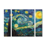 Title: Vincent van Gogh 'Starry Night' Multi Panel Art