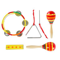 Title: Kids Percussion Musical Instruments Toy Set by Hey! Play!