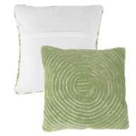 Title: Modern Geometric Decorative Throw Pillow and Insert-Home Decor Concentric Circle Accent Pillow with Hidden Zipper,18 Inch by Lavish Home Color: Leaf Green