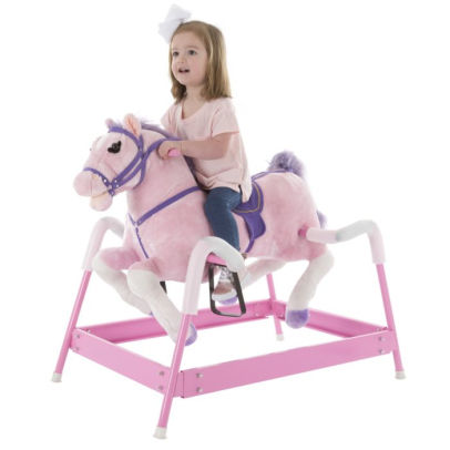 happy trails spring rocking horse