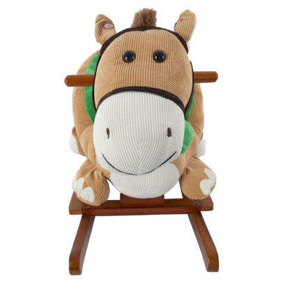 rocking horse with seat belt