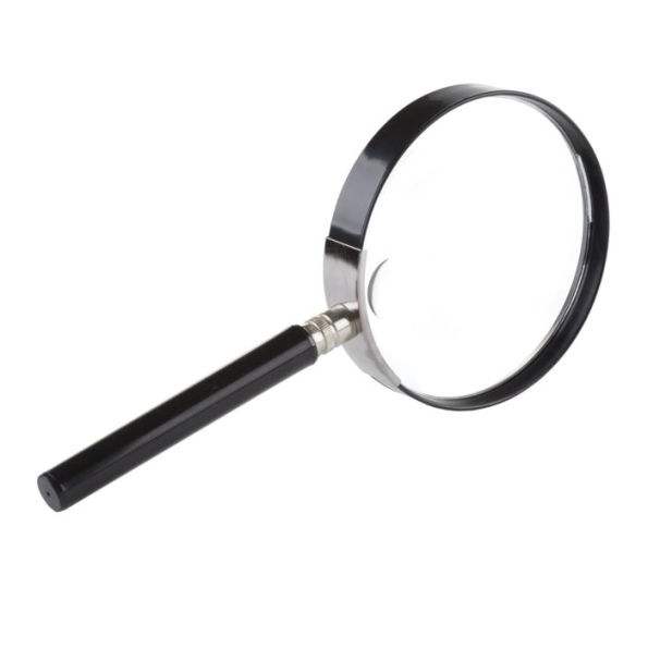 Kids Jumbo Magnifying Glass with 3x Magnification, Large and Durable Plastic Lens Magnifier for Toddlers Boys and Girls by Hey! Play!