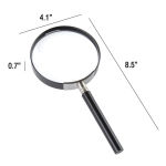 Alternative view 4 of Kids Jumbo Magnifying Glass with 3x Magnification, Large and Durable Plastic Lens Magnifier for Toddlers Boys and Girls by Hey! Play!