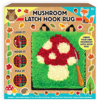 Title: Red Mushroom Latch Hook Rug