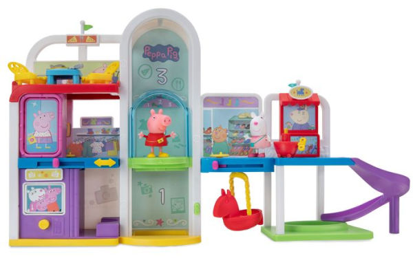 Peppa Pig Kitchen Playset Toy Roleplay Interactive Cooking Food Fun Accessories 