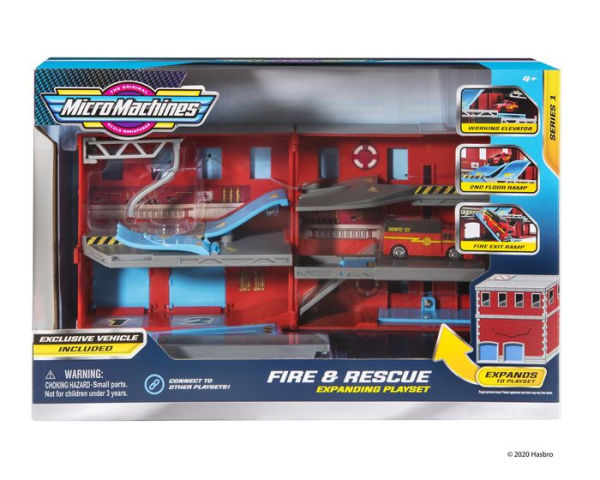 MicroMachines Medium Transforming Playset (Assorted; Styles Vary)