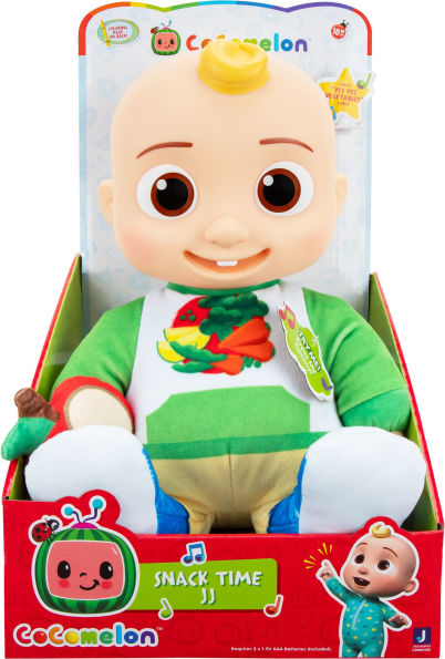 CoCoMelon Roto Plush(Snack time JJ Doll