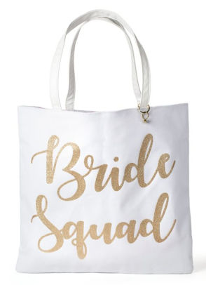 canvas bride bag