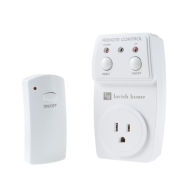 Title: Indoor Wireless Electrical Outlet Plug With Programmable Remote Control For Home Appliances, Lamps, Lighting and Electrical Equipment By Lavish Home