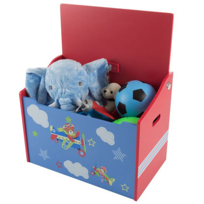 red green toy box