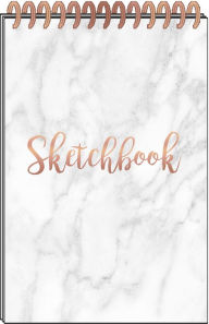 Title: MARBLE RG SKETCHBOOK SPIRAL SKETCHBOOK, Author: Enchante