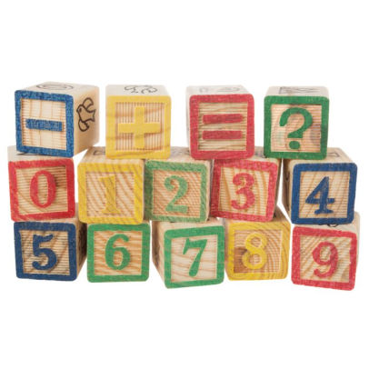 wooden learning blocks