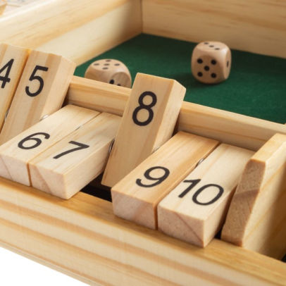 old fashioned wooden games