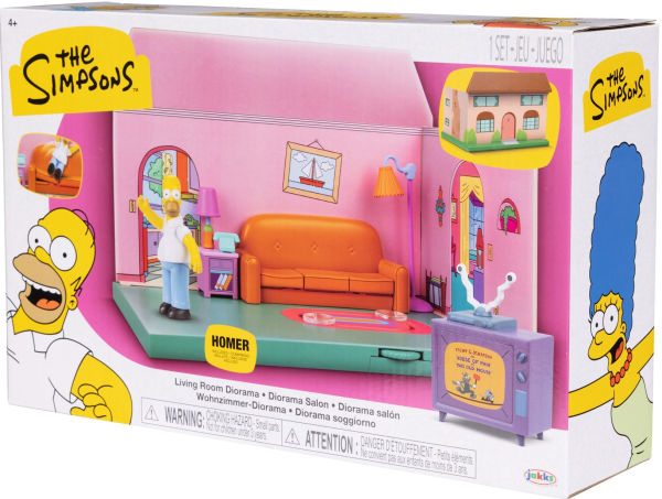 The Simpsons - Living Room Diorama