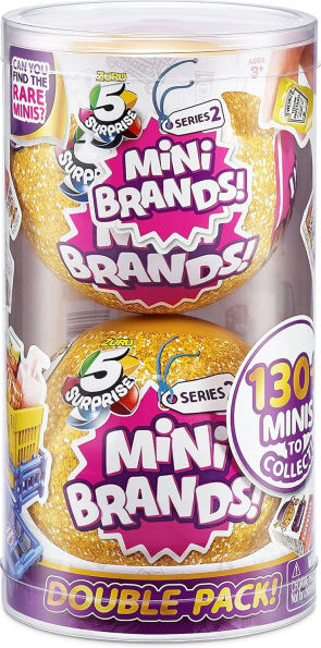 5 Surprise Mini Brands Series 2 Capsule 2 Pack by ZURU
