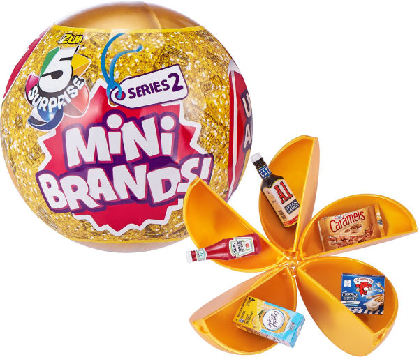 5 Surprise Mini Brands Series 2 Capsule 2 Pack by ZURU