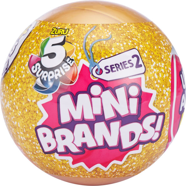 5 Surprise Mini Brands Series 2 Capsule 2 Pack by ZURU