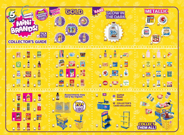 5 Surprise Mini Brands Series 2 Capsule 2 Pack by ZURU