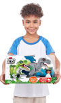 Alternative view 7 of Robo Alive Attacking T-Rex Series 2 Dinosaur Toy by ZURU (Assorted: Styles Vary)