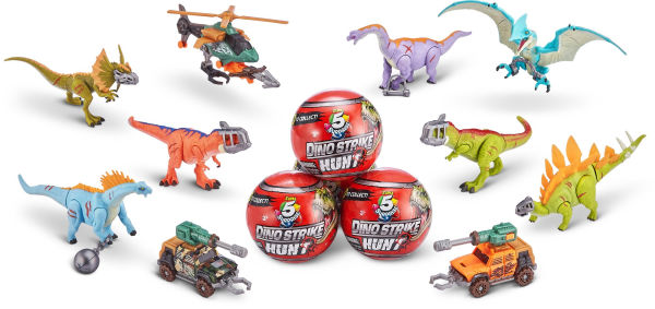 5 Surprise Collectibles Dino Strike Series 3 2-pack