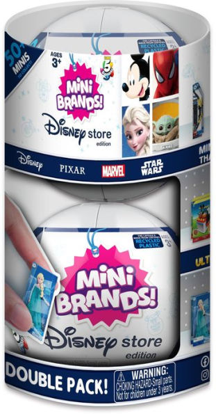 5 Surprise Disney Store Mini Brands Series 1 2-pack by ZURU LLC