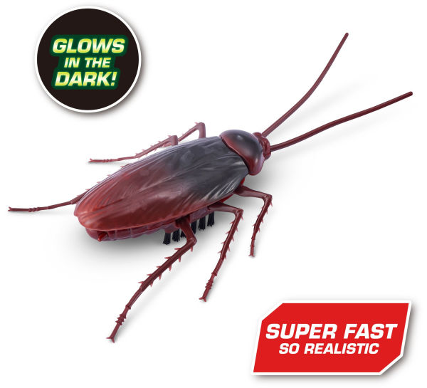 Robo Alive Crawling Cockroach Glow in the Dark Robotic Toy by ZURU