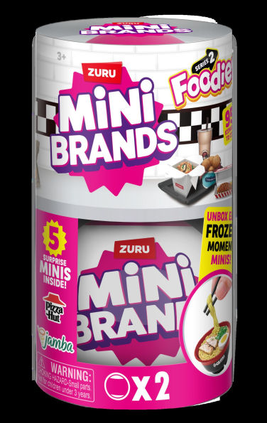 Foodie Mini Brands Series 2 Capsule 2 Pack by ZURU