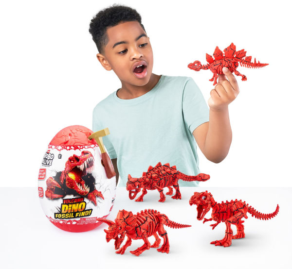 Robo Alive Volcano Dino Fossil Find by ZURU