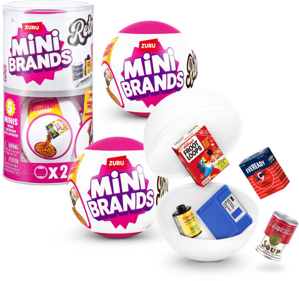 Mini Brands Retro Capsule 2 Pack by ZURU