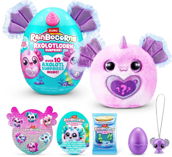 S001-RAINBOCORNS-SPARKLE HEART SURPRISE-SERIES 1-AXOLOTLCORN SURPRISE-SHRINK WRAP,2Facing6pcs/PDQ,12pcs/2PDQ/CTN