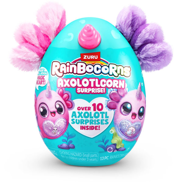 S001-RAINBOCORNS-SPARKLE HEART SURPRISE-SERIES 1-AXOLOTLCORN SURPRISE-SHRINK WRAP,2Facing6pcs/PDQ,12pcs/2PDQ/CTN