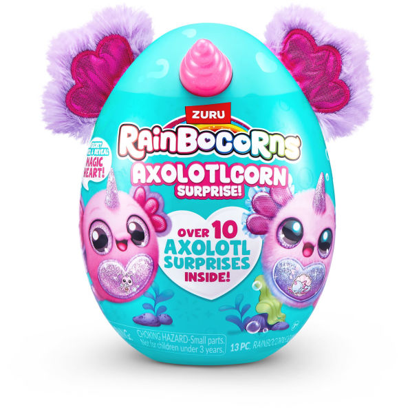 S001-RAINBOCORNS-SPARKLE HEART SURPRISE-SERIES 1-AXOLOTLCORN SURPRISE-SHRINK WRAP,2Facing6pcs/PDQ,12pcs/2PDQ/CTN