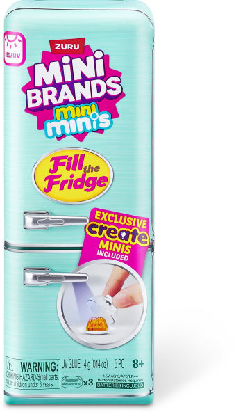 MINI BRANDS FILL THE FRIDGE PLAYSET