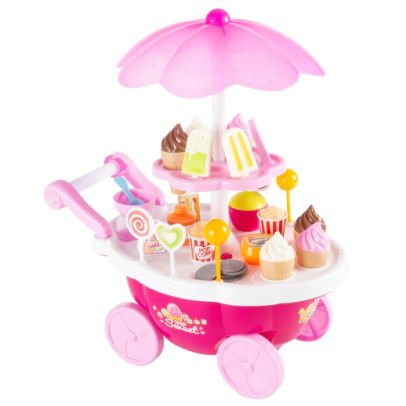 calico critters popcorn cart