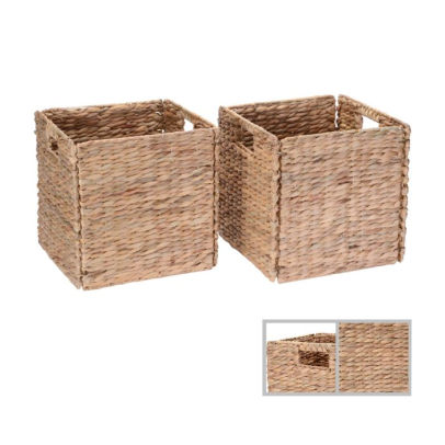 12 inch square storage baskets