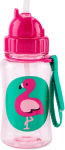 Alternative view 1 of Skip Hop Zoo Straw Bottle - Flamingo