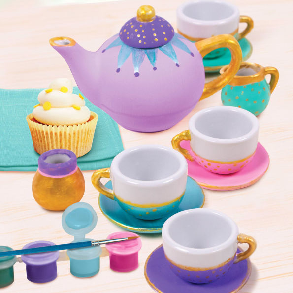 Making in the Moment Paint Your Own Tea Party Set