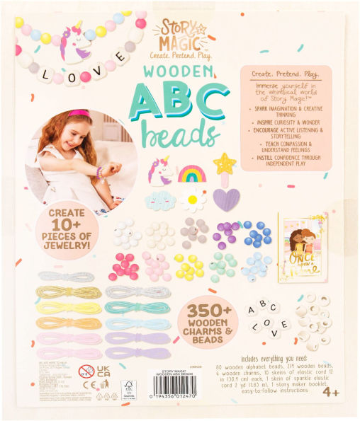 Story Magic Wooden ABC beads