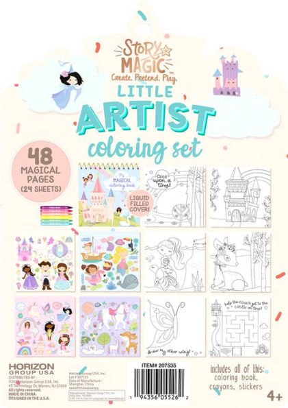 Little Art Coloring Set - Fun Stuff Toys