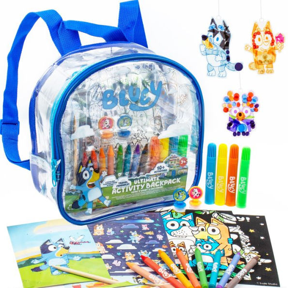 Bluey Backpack Set - Blue