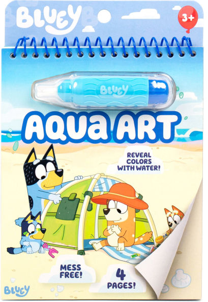 Bluey Aqua Art