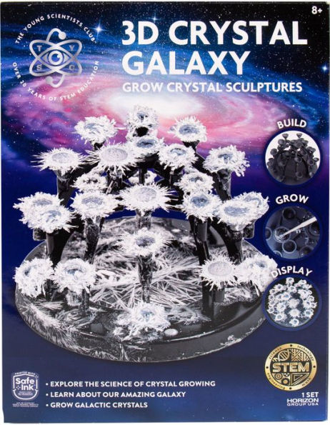 The Young Scientist Club 3D Crystal Growing Galaxy