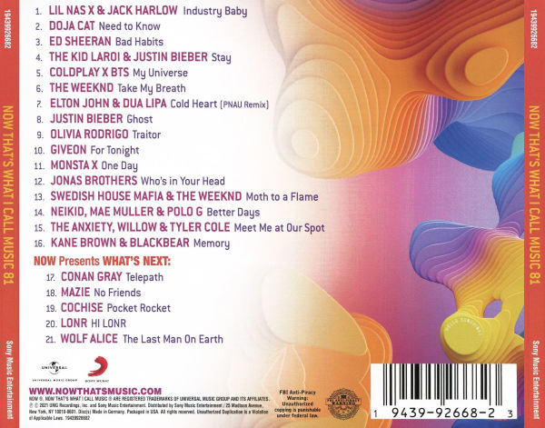 Now! That's What I Call Music 18 [UK]